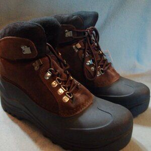 Itasca Ice Breaker Insulated Boot 642057 Mens Size 11 Brown Thinsulate Suede